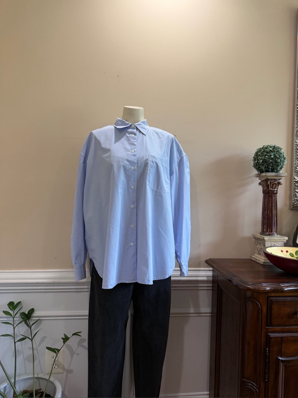 Madewell Classic Light Blue Button-Down Shirt